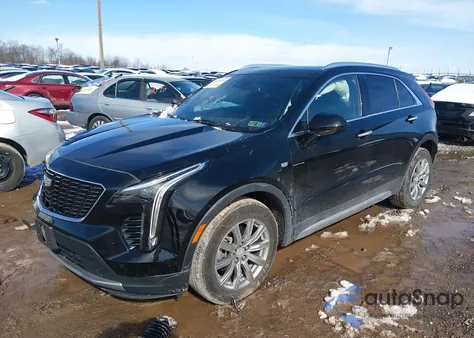 2020 Cadillac Xt4 Awd Premium Luxury z USA, uszkodzony, nr VIN 1GYFZDR42LF115112